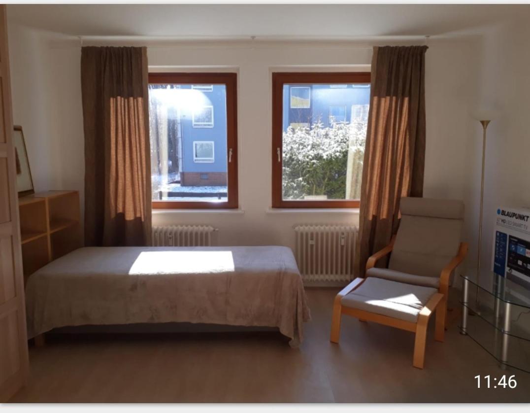 1-Zimmerappartment für Monteure, Handwerker, Studenten und Azubis mit eigenem Bad WC Salzgitter Exterior foto